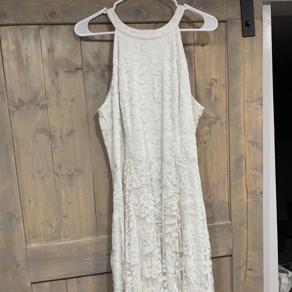 White Lacey dress